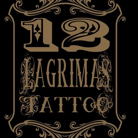 12 lagrimas tattoo